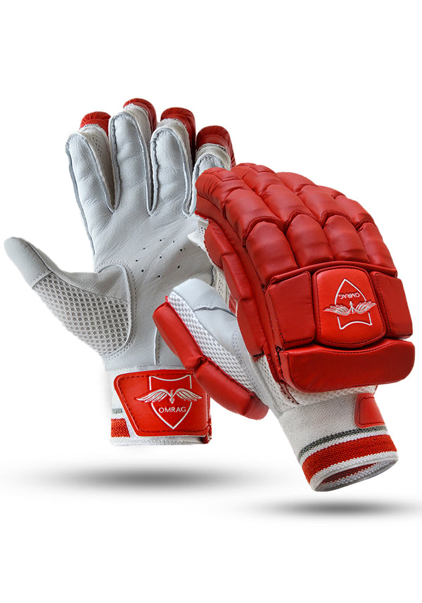 OMRAG – Batting Gloves – Classic Edition – Full Red