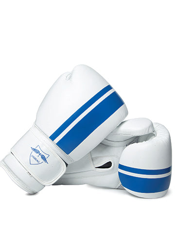 OMRAG Boxing Gloves Blue Stripes - Pro Edition - OMRAG