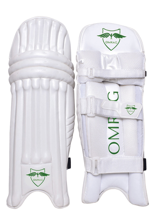 OMRAG Batting Pads - Green Pro Level - OMRAG