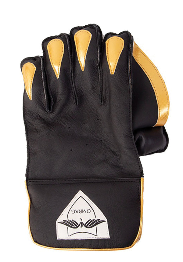 Wicket Keeping Gloves - Black Pearl - Classic Edition - OMRAG