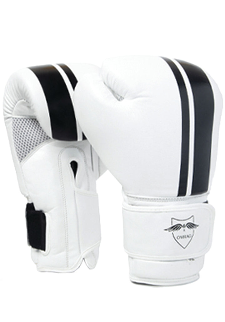 OMRAG Boxing Gloves Black & White - Pro Edition - OMRAG