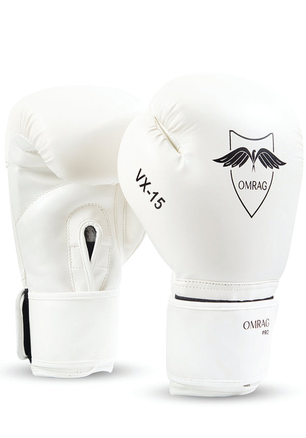 OMRAG Boxing Gloves White - Classic - OMRAG
