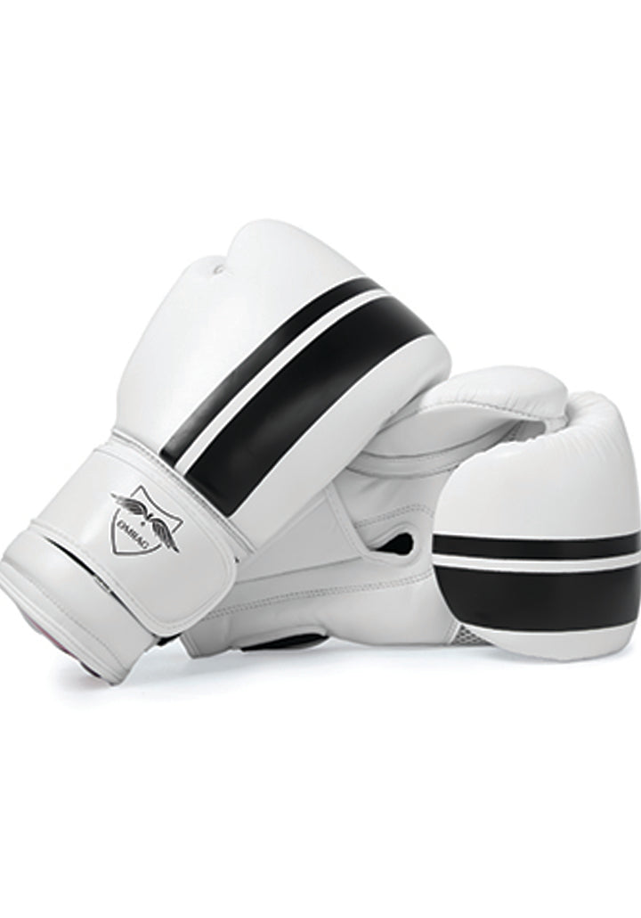 OMRAG Boxing Gloves Black & White - Pro Edition - OMRAG